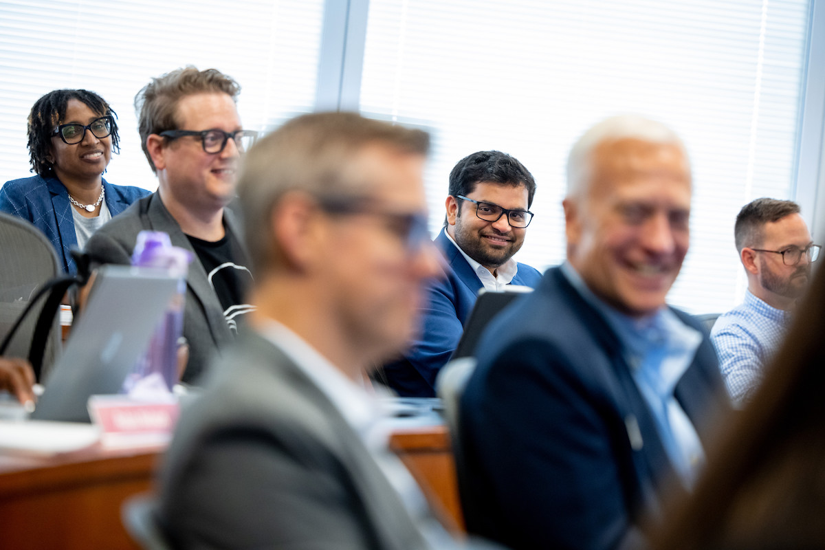 EMBA students at the TEEC