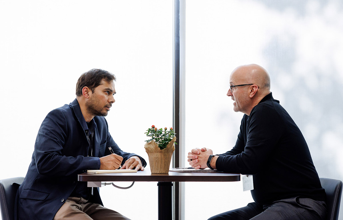 Executive Coach and Client