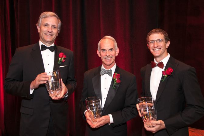 Winners from the 2016 Alumni Awards and Gala (from left): Bill Young Jr.