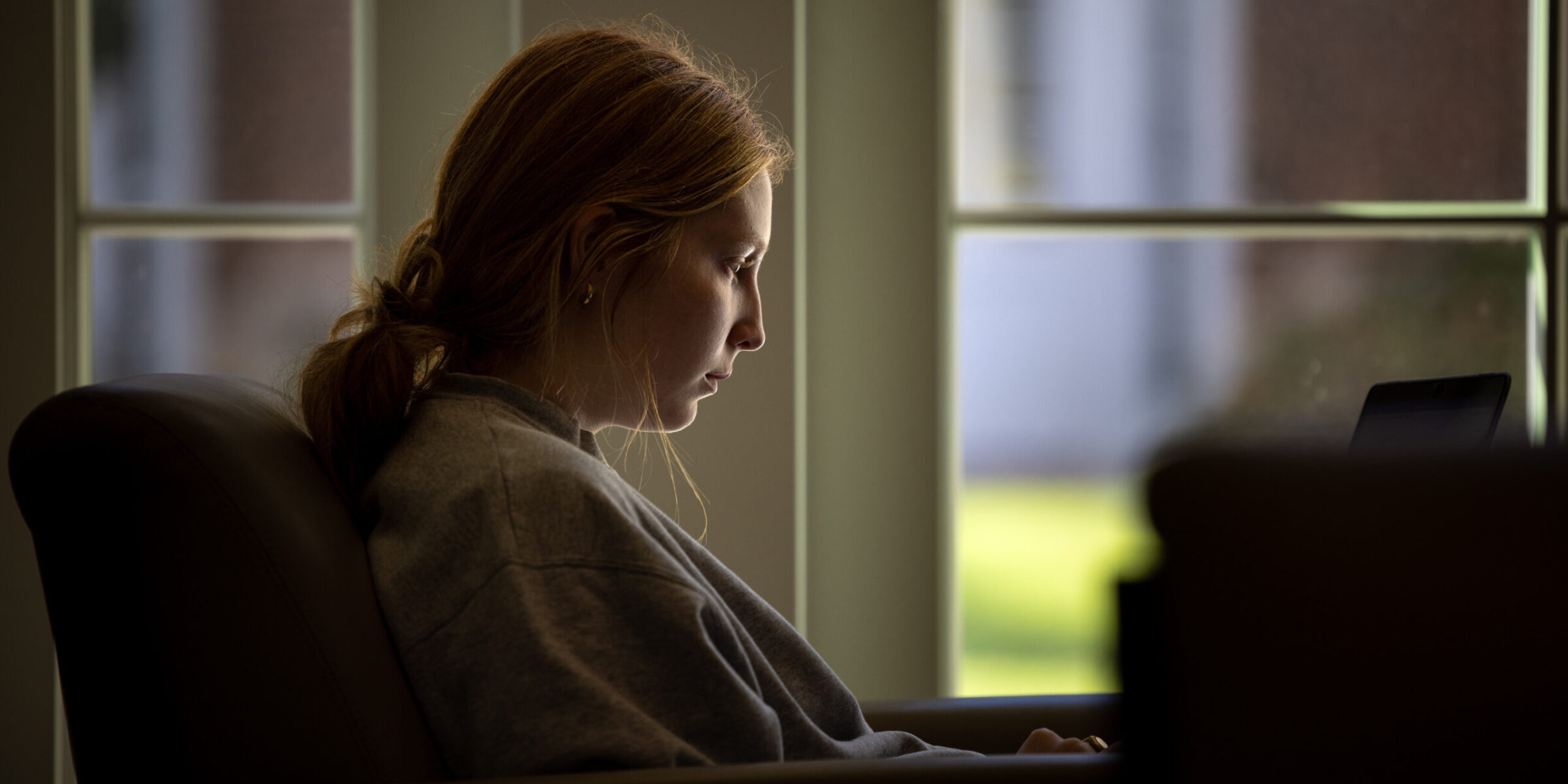 Terry College student studying