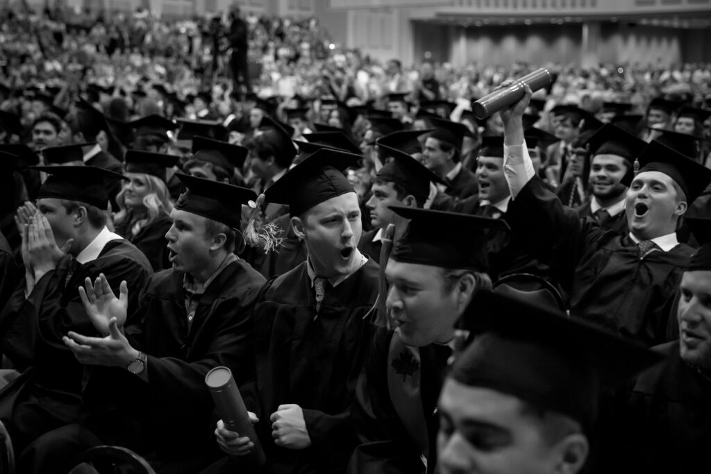 Terry students at graduation