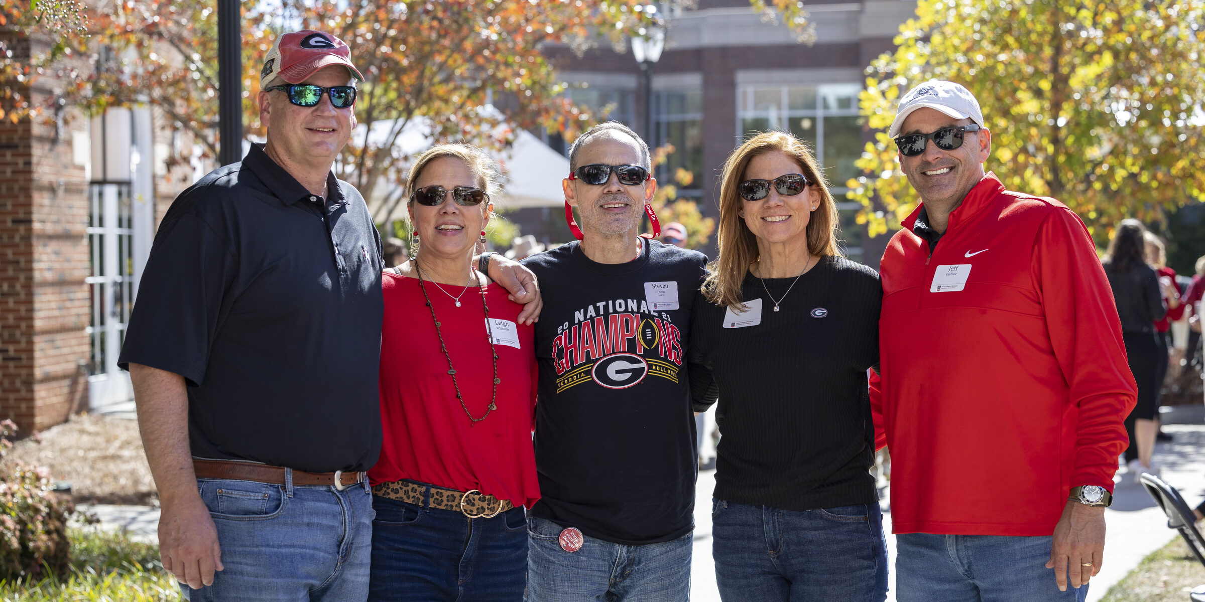20231104_HCtailgate_041 Group of people outside smiling for camera