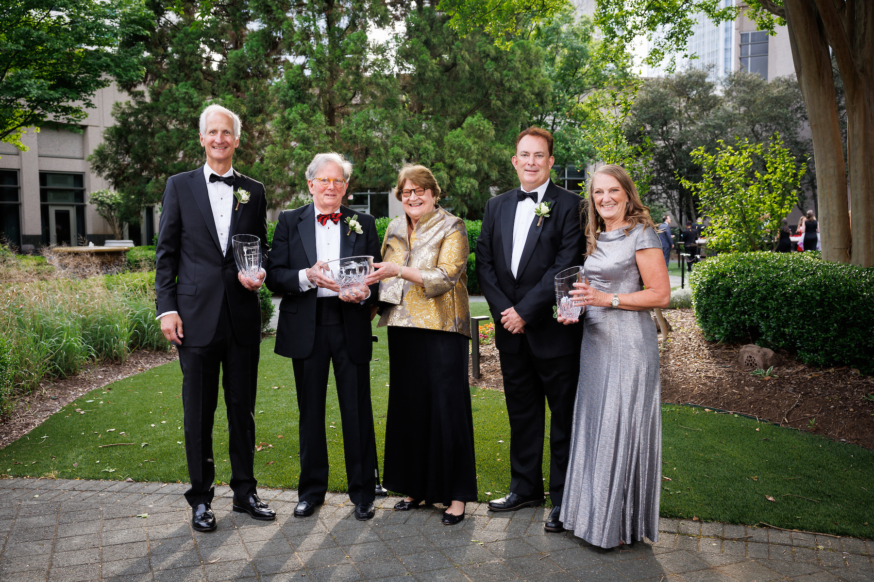 Dean Ayers with Terry Donors at the 2024 Terry Alumni Awards Gala