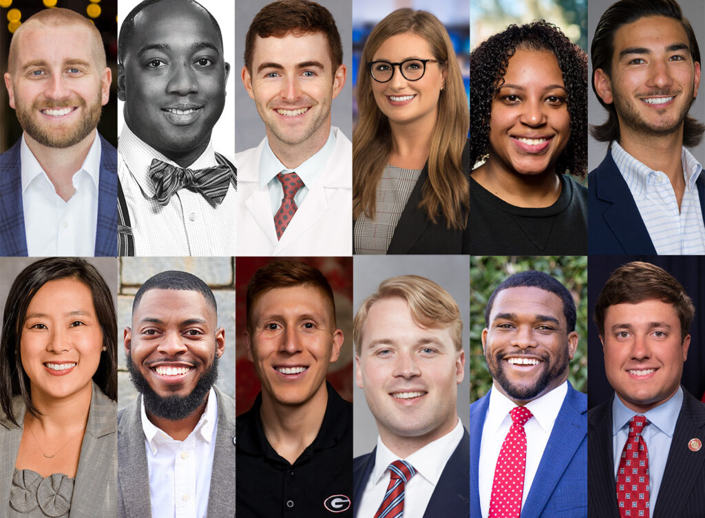 alumni on the 2022 UGA Alumni Associations 40 under 40