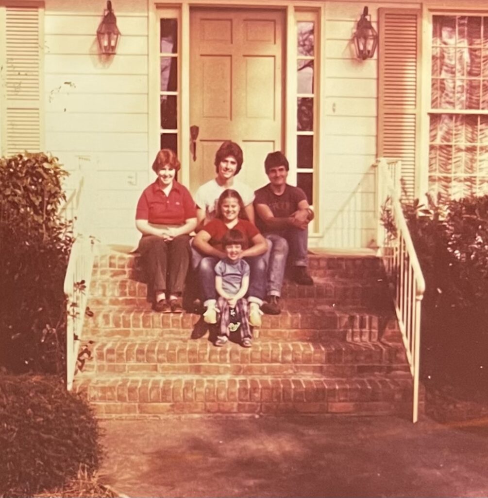 Karen Bennett and family