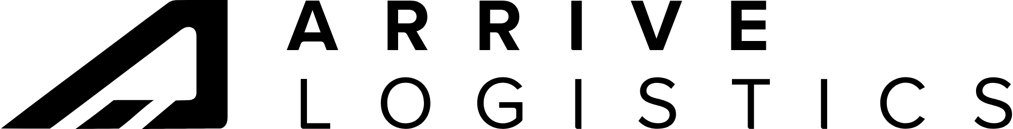 Arrive_Logistics-Logomark+Wordmark-BLK Arrive Logistics logo