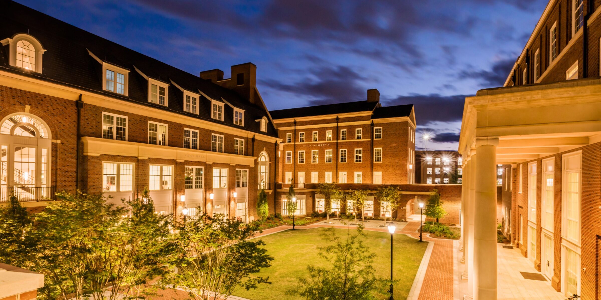 Business Learning Community at night