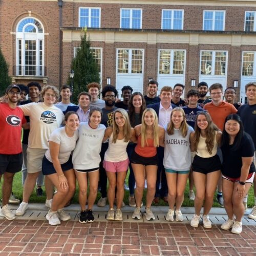 Group photo of UGA students involved in the Kickstart Fund 2022-2023