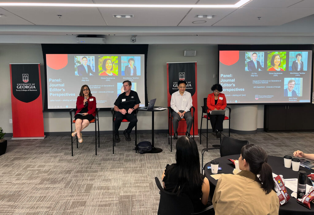 Using Different Strategies Leading the conversation on AI research methods - Terry College of Business