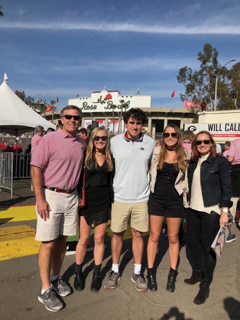 Sam Holmes and family