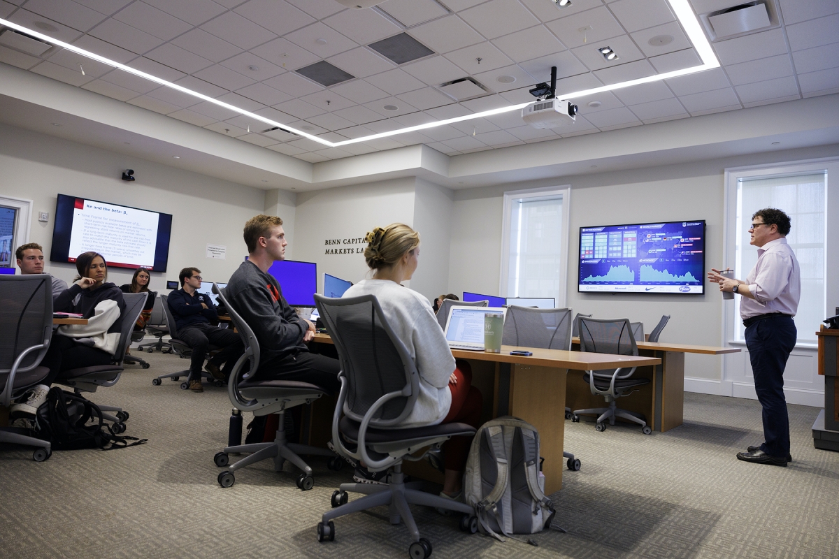 James Johnson teaches in the Bern Capital Markets Lab. 