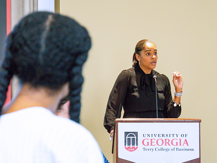 UGA women's basketball coach Joni Taylor