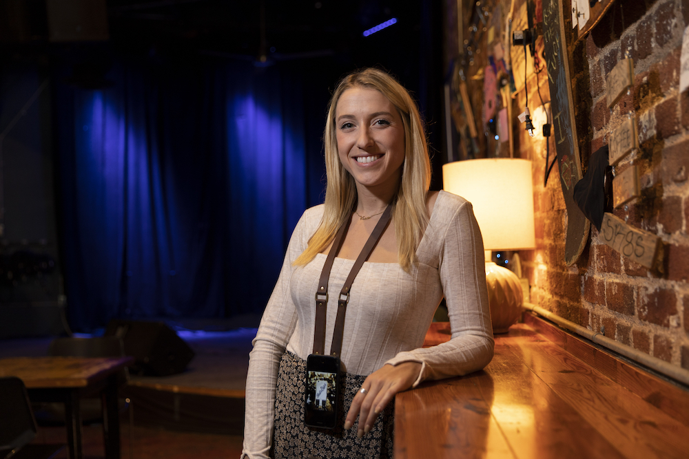 Terry College graduate Kristi Frank poses for a photo.