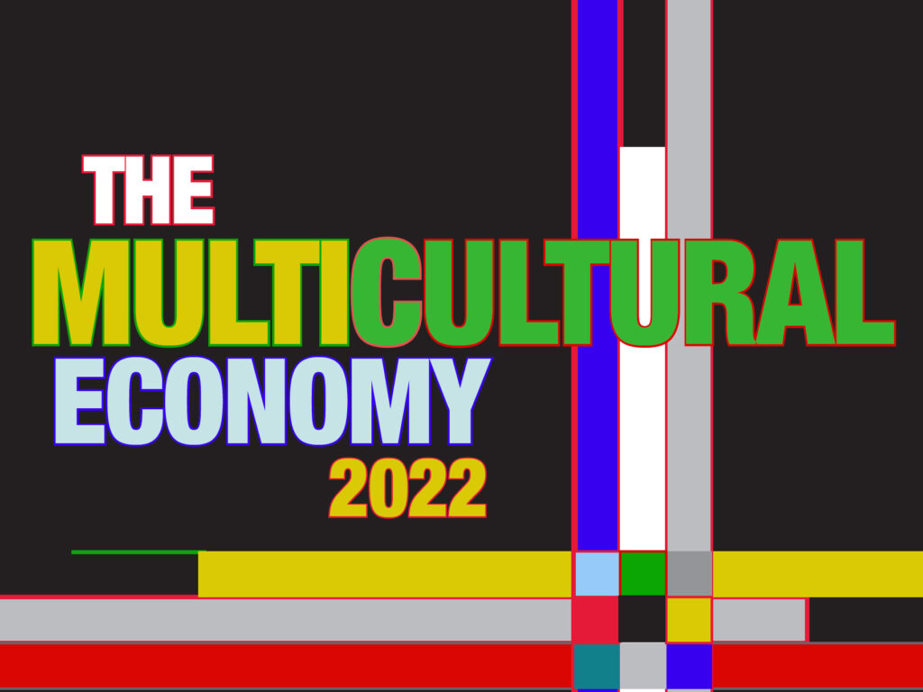 Cropped cover image from the 2022 Multicultural Economy Report