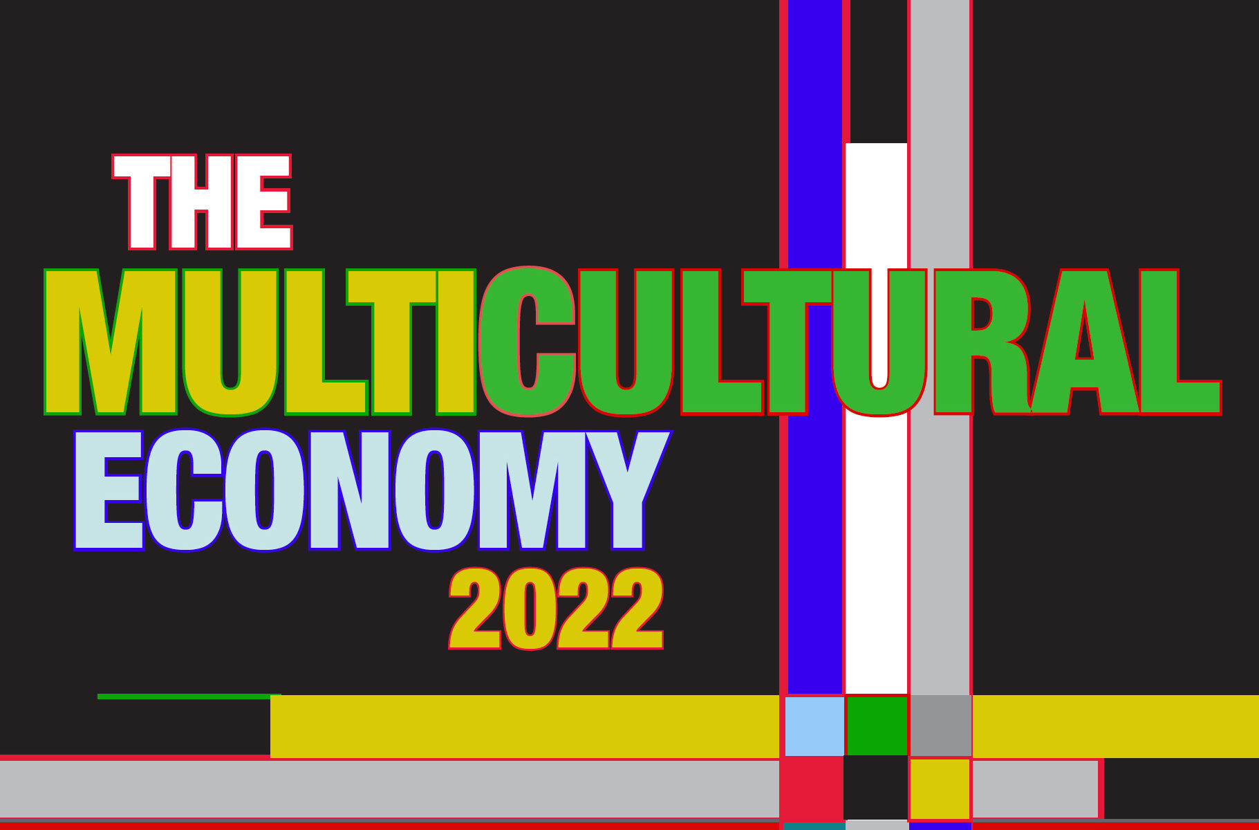 Cropped cover image from the 2022 Multicultural Economy Report