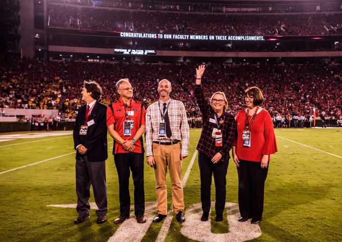 Annete Poulsen at Sanford Stadium