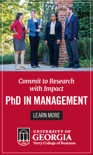 Commit to Research with Impact; PhD in Management