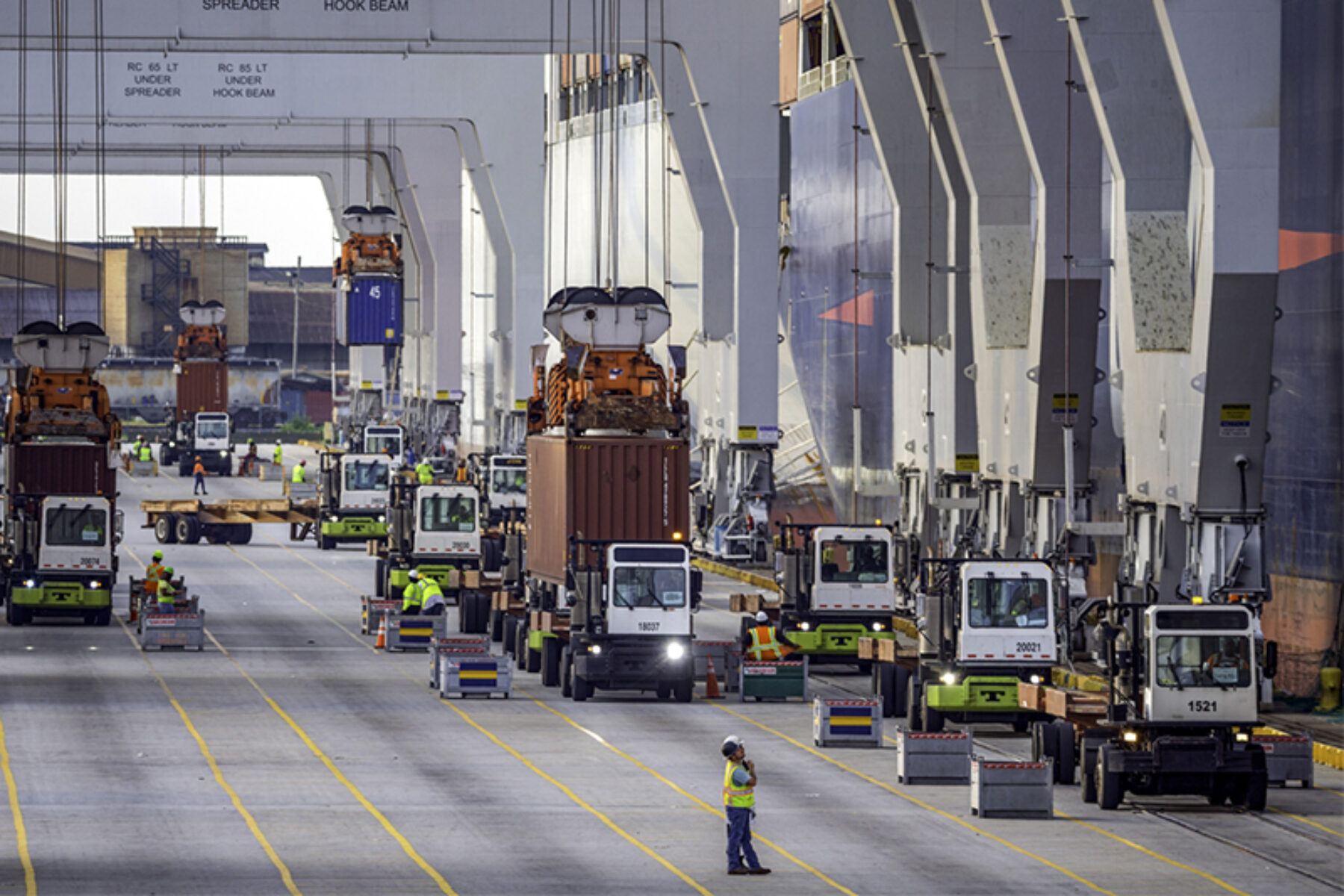 Port of Savannah in June 2021