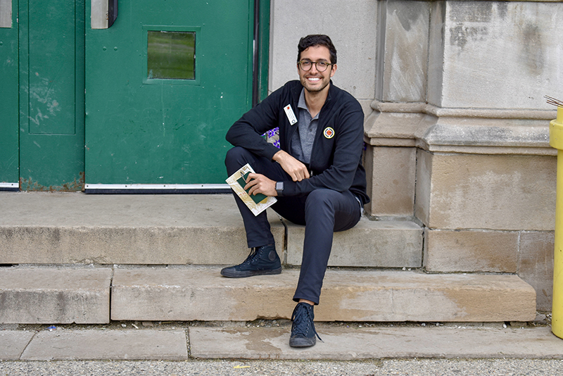 UGA alumnus and Schwarzman Scholarship recipient Shaun Kleber poses for a photo