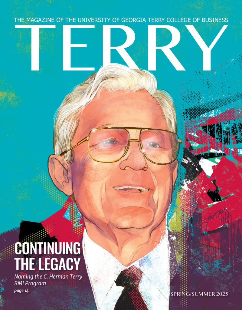 Illustration of C. Herman Terry