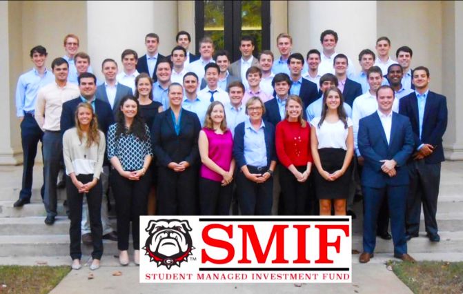Group photo of the Student Managed Investment Fund members.