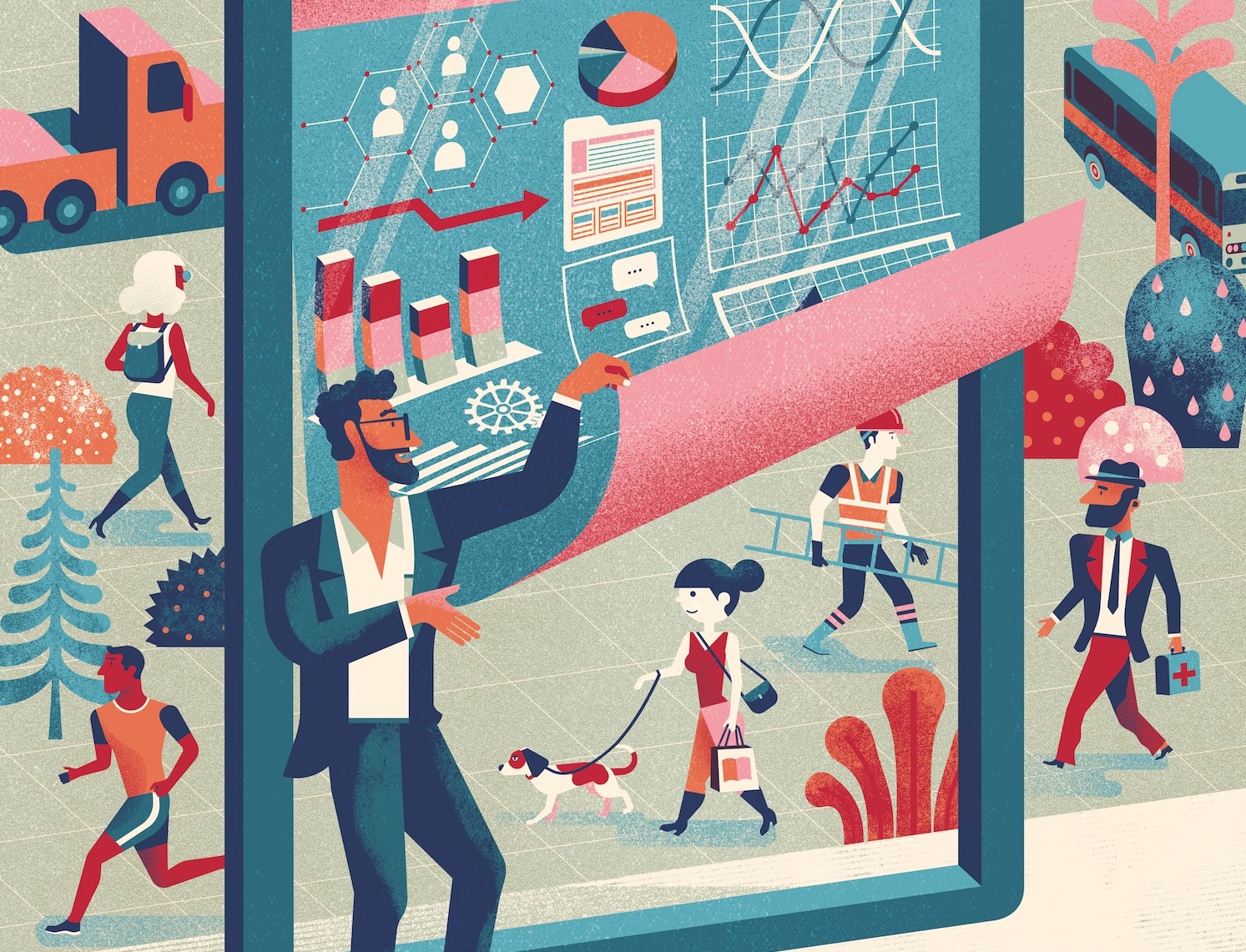 Analytics illustration