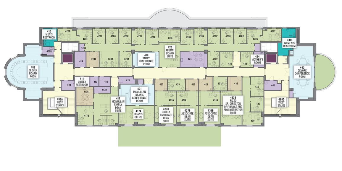 Correll Hall: Floor 4