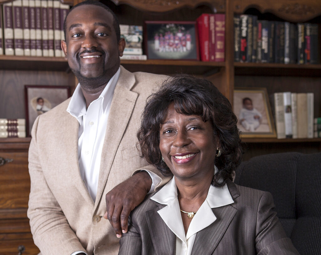 Margaret Davis Vaughn (BBA ’70) was Terry’s first African-American female graduate. She retired from the IRS in 2004 and now does consulting work in Atlanta. Her son David (BBA ’00)