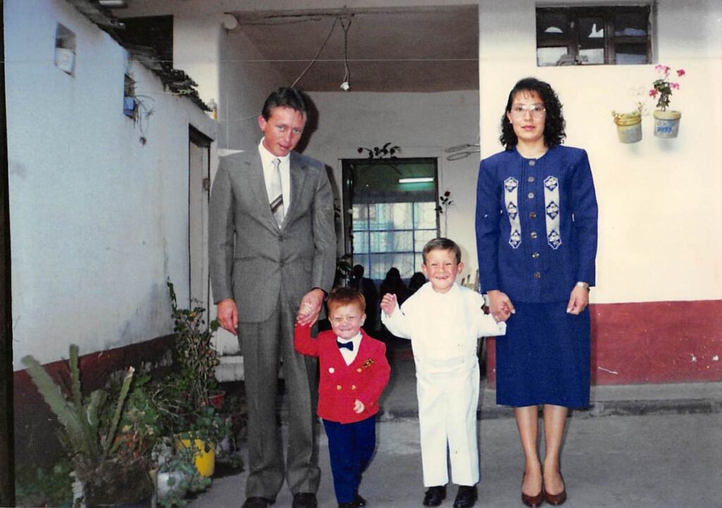 Juan Mencias and family