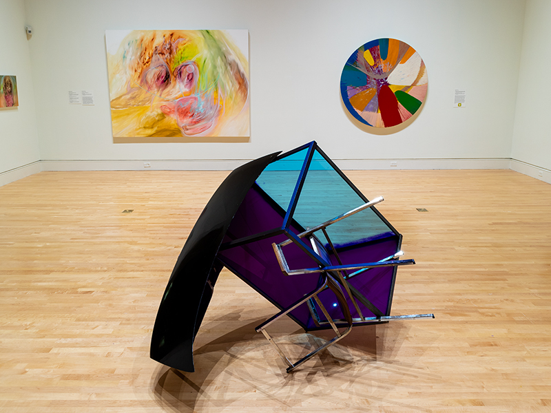 Works donated by John and Sara Shlesinger to the Georgia Museum of Art