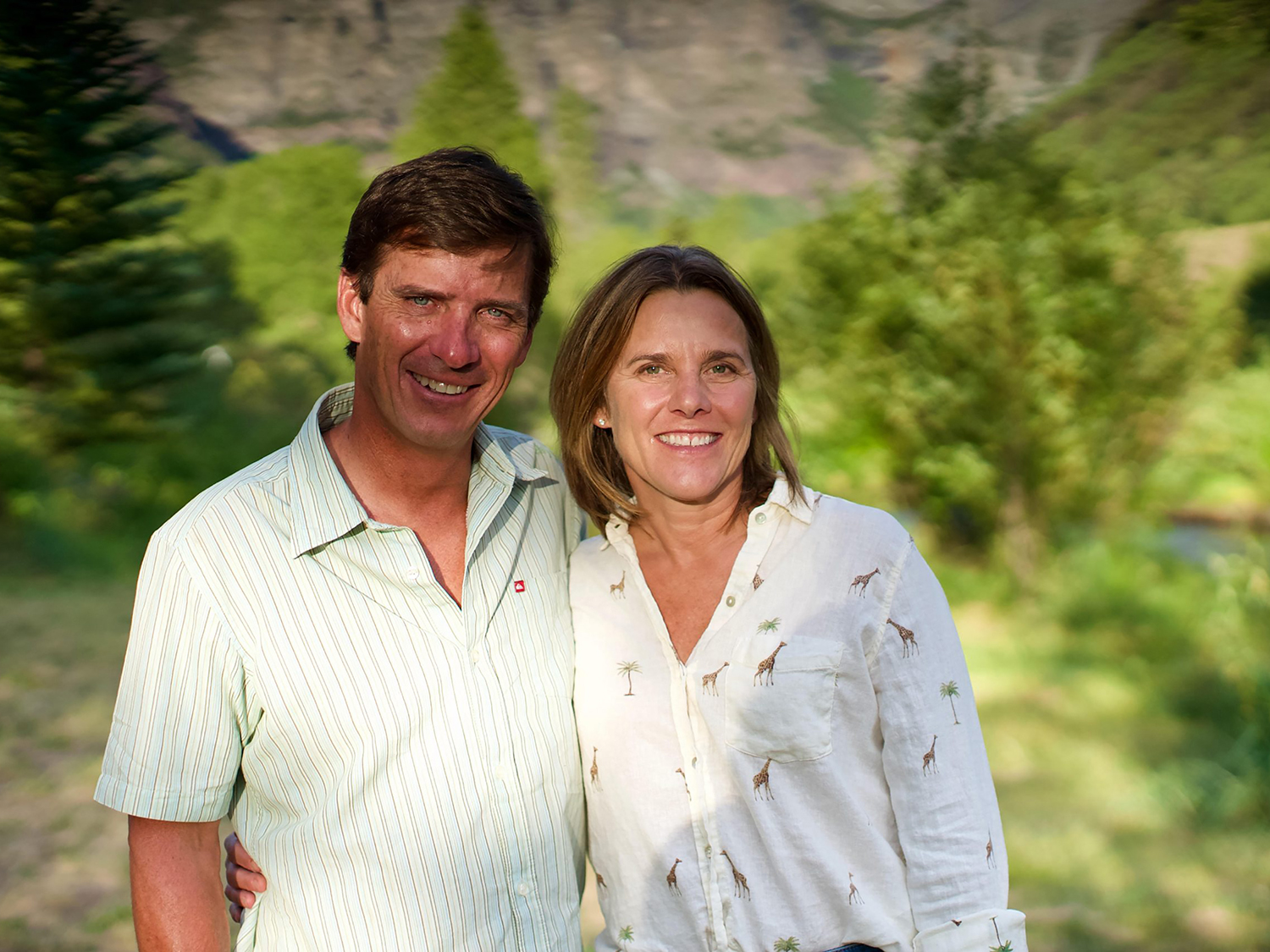 Stuart and Joanna Brown