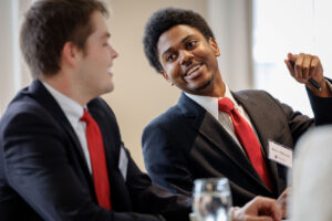students at the Terry Innovation Speaker Series presentation